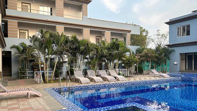 Pool View of Anutri Beach Resort